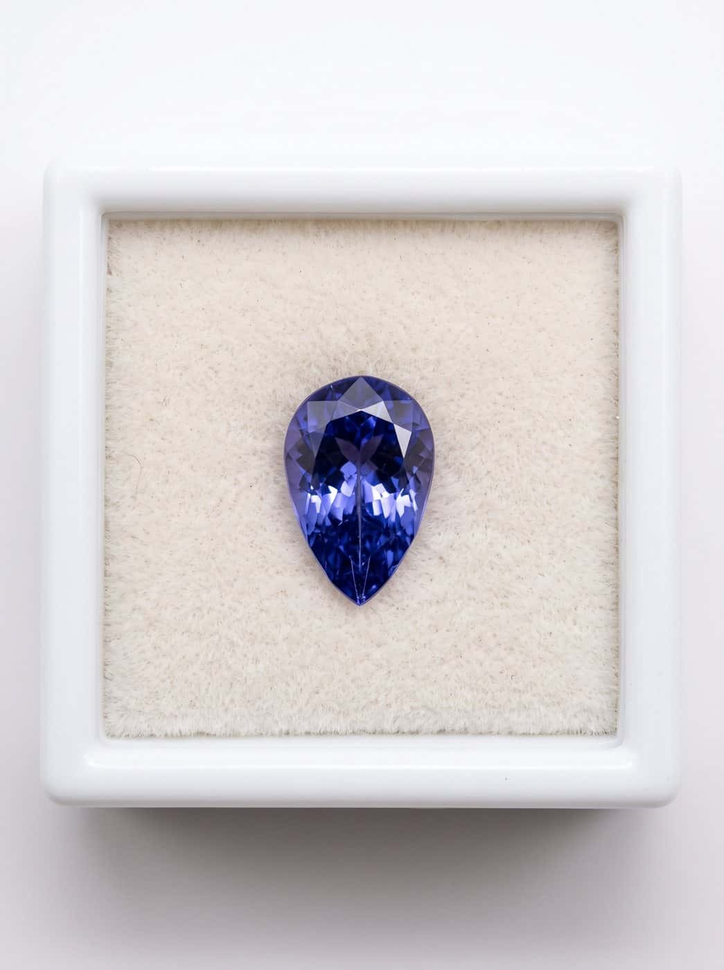 Tanzanite Pear, 11.95 ct, another view