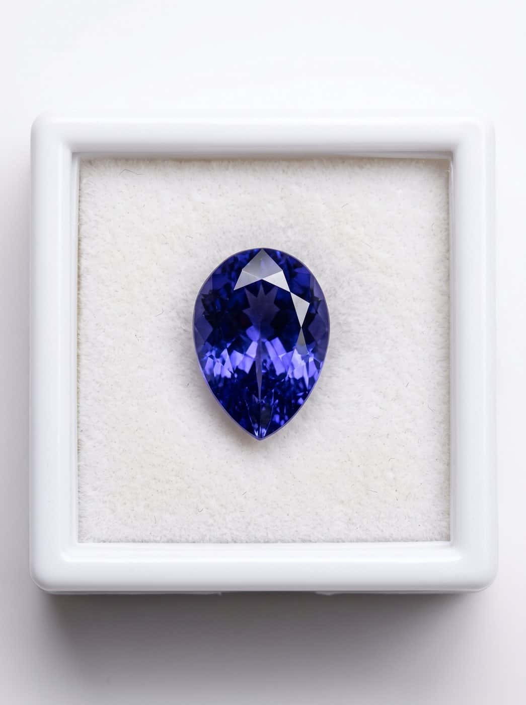Tanzanite Pear, 9.80 ct