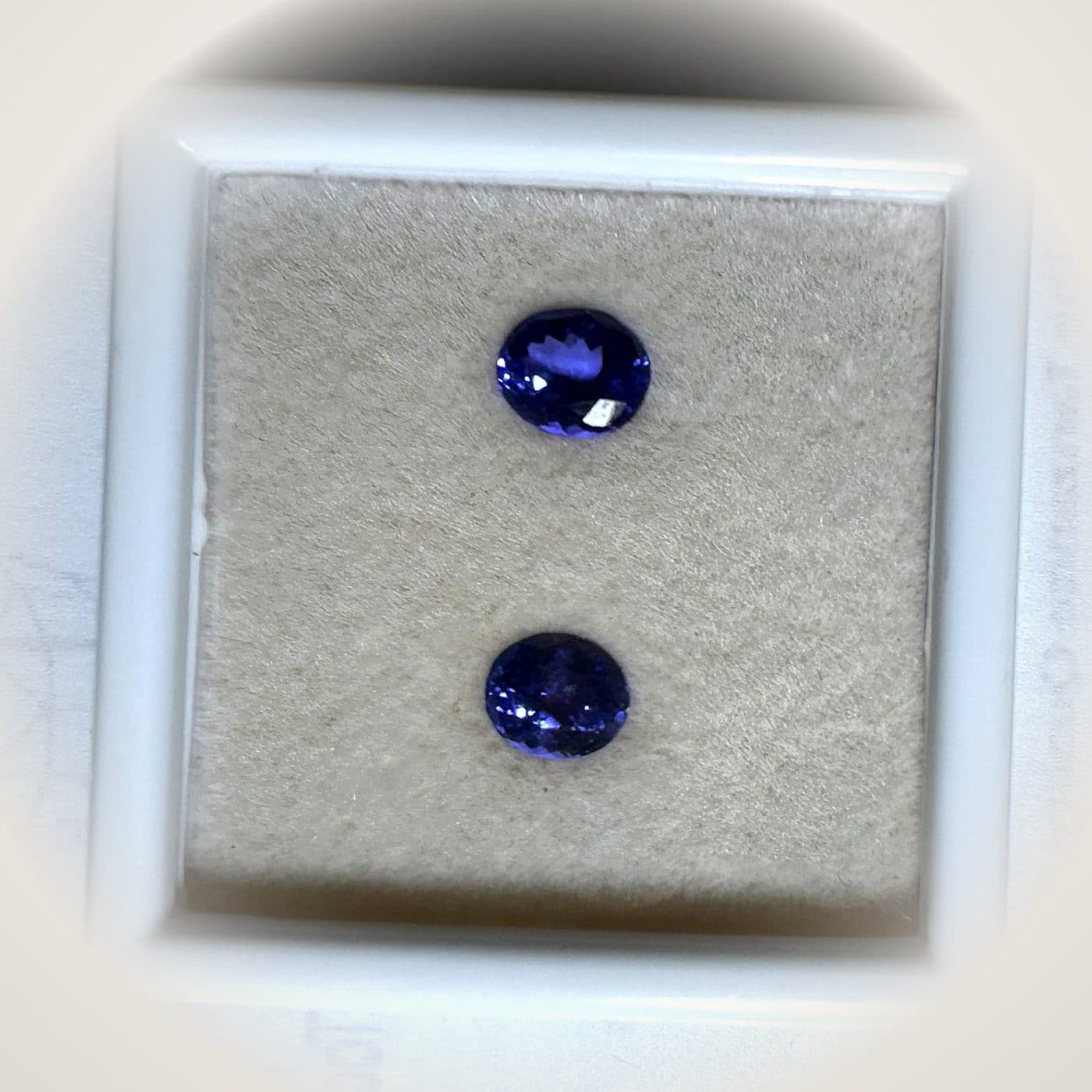 Tanzanite Oval Pair, 2.35 ct